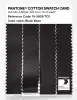 Product image 3 of the product “PANTONE® COTTON SWATCH CARD 19-3909 TCX Black Bean ”