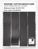 Product image 3 of the product “PANTONE® COTTON SWATCH CARD 19-3914 TCX Coal Smoke ”