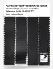 Product image 3 of the product “PANTONE® COTTON SWATCH CARD 19-4006 TCX Caviar ”