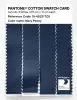 Product image 3 of the product “PANTONE® COTTON SWATCH CARD 19-4029 TCX Navy Peony ”