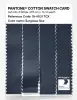 Product image 3 of the product “PANTONE® COTTON SWATCH CARD 19-4031 TCX Sargasso Sea ”