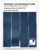 Product image 3 of the product “PANTONE® COTTON SWATCH CARD 19-4042 TCX Set Sail ”