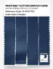 Product image 3 of the product “PANTONE® COTTON SWATCH CARD 19-4044 TCX Limoges ”