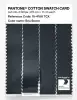 Product image 3 of the product “PANTONE® COTTON SWATCH CARD 19-4108 TCX Sea Storm ”