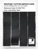 Product image 3 of the product “PANTONE® COTTON SWATCH CARD 19-4206 TCX Black Robe ”