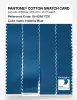 Product image 3 of the product “PANTONE® COTTON SWATCH CARD 19-4245 TCX Imperial Blue ”