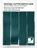 Product image 3 of the product “PANTONE® COTTON SWATCH CARD 19-4918 TCX Spruced-up ”