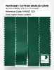 Product image 3 of the product “PANTONE® COTTON SWATCH CARD 19-6027 TCX Green Jacket ”