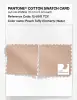 Product image 4 of the product “PANTONE® COTTON SWATCH CARD 12-0911 TCX Peach Taffy ”