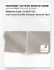 Product image 4 of the product “PANTONE® COTTON SWATCH CARD 13-0003 TCX Oat Milk ”