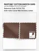 Product image 4 of the product “PANTONE® COTTON SWATCH CARD 18-1130 TCX Cacao Nibs ”