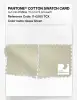 Product image 4 of the product “PANTONE® COTTON SWATCH CARD 11-0205 TCX Glass Green ”