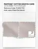 Product image 4 of the product “PANTONE® COTTON SWATCH CARD 11-0603 TCX Pastel Parchment ”