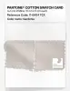 Product image 4 of the product “PANTONE® COTTON SWATCH CARD 11-0604 TCX Gardenia ”