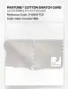 Artikelbild 4 des Artikels “PANTONE® COTTON SWATCH CARD 11-0608 TCX Coconut Milk “