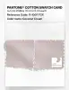 Product image 4 of the product “PANTONE® COTTON SWATCH CARD 11-1007 TCX Coconut Cream ”