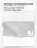 Product image 4 of the product “PANTONE® COTTON SWATCH CARD 11-3900 TCX Wispy Clouds ”