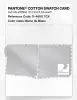 Artikelbild 4 des Artikels “PANTONE® COTTON SWATCH CARD 11-4800 TCX Blanc de Blanc “