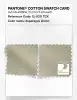 Product image 4 of the product “PANTONE® COTTON SWATCH CARD 12-0311 TCX Asparagus Green ”