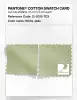 Product image 4 of the product “PANTONE® COTTON SWATCH CARD 12-0315 TCX White Jade ”