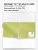 Product image 4 of the product “PANTONE® COTTON SWATCH CARD 12-0530 TCX Charlock ”