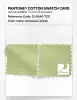 Product image 4 of the product “PANTONE® COTTON SWATCH CARD 12-0540 TCX Grossular Green ”