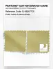 Product image 4 of the product “PANTONE® COTTON SWATCH CARD 12-0626 TCX Lemon Grass ”