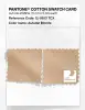 Product image 4 of the product “PANTONE® COTTON SWATCH CARD 12-0813 TCX Autumn Blonde ”