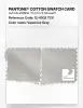 Product image 4 of the product “PANTONE® COTTON SWATCH CARD 12-4302 TCX Vaporous Gray ”