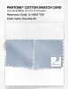 Product image 4 of the product “PANTONE® COTTON SWATCH CARD 12-4303 TCX Country Air ”