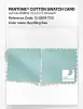 Product image 4 of the product “PANTONE® COTTON SWATCH CARD 12-5209 TCX Soothing Sea ”