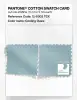 Product image 4 of the product “PANTONE® COTTON SWATCH CARD 12-5302 TCX Cooling Oasis ”