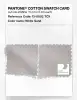 Product image 4 of the product “PANTONE® COTTON SWATCH CARD 13-0002 TCX White Sand ”