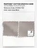 Product image 4 of the product “PANTONE® COTTON SWATCH CARD 13-0403 TCX Gray Morn ”