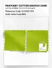 Product image 4 of the product “PANTONE® COTTON SWATCH CARD 13-0443 TCX Love Bird ”