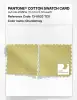 Product image 4 of the product “PANTONE® COTTON SWATCH CARD 13-0633 TCX Chardonnay ”