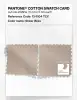 Product image 4 of the product “PANTONE® COTTON SWATCH CARD 13-1104 TCX Sheer Bliss ”