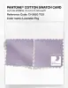 Product image 4 of the product “PANTONE® COTTON SWATCH CARD 13-3820 TCX Lavender Fog ”
