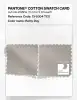 Product image 4 of the product “PANTONE® COTTON SWATCH CARD 13-5304 TCX Rainy Day ”