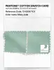 Product image 4 of the product “PANTONE® COTTON SWATCH CARD 13-6008 TCX Misty Jade ”