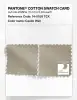 Product image 4 of the product “PANTONE® COTTON SWATCH CARD 14-0108 TCX Castle Wall ”