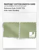 Product image 4 of the product “PANTONE® COTTON SWATCH CARD 14-0217 TCX Seedling ”
