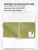 Product image 4 of the product “PANTONE® COTTON SWATCH CARD 14-0434 TCX Green Banana ”