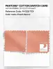 Product image 4 of the product “PANTONE® COTTON SWATCH CARD 14-1228 TCX Peach Nectar ”