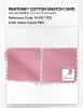 Product image 4 of the product “PANTONE® COTTON SWATCH CARD 14-1911 TCX Candy Pink ”