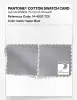 Product image 4 of the product “PANTONE® COTTON SWATCH CARD 14-4203 TCX Vapor Blue ”