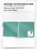 Product image 4 of the product “PANTONE® COTTON SWATCH CARD 14-5413 TCX Holiday ”