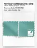Product image 4 of the product “PANTONE® COTTON SWATCH CARD 14-5612 TCX Starling Egg ”