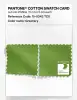 Product image 4 of the product “PANTONE® COTTON SWATCH CARD 15-0343 TCX Greenery ”
