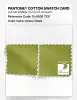 Product image 4 of the product “PANTONE® COTTON SWATCH CARD 15-0538 TCX Green Oasis ”